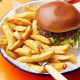 Burger and Chips